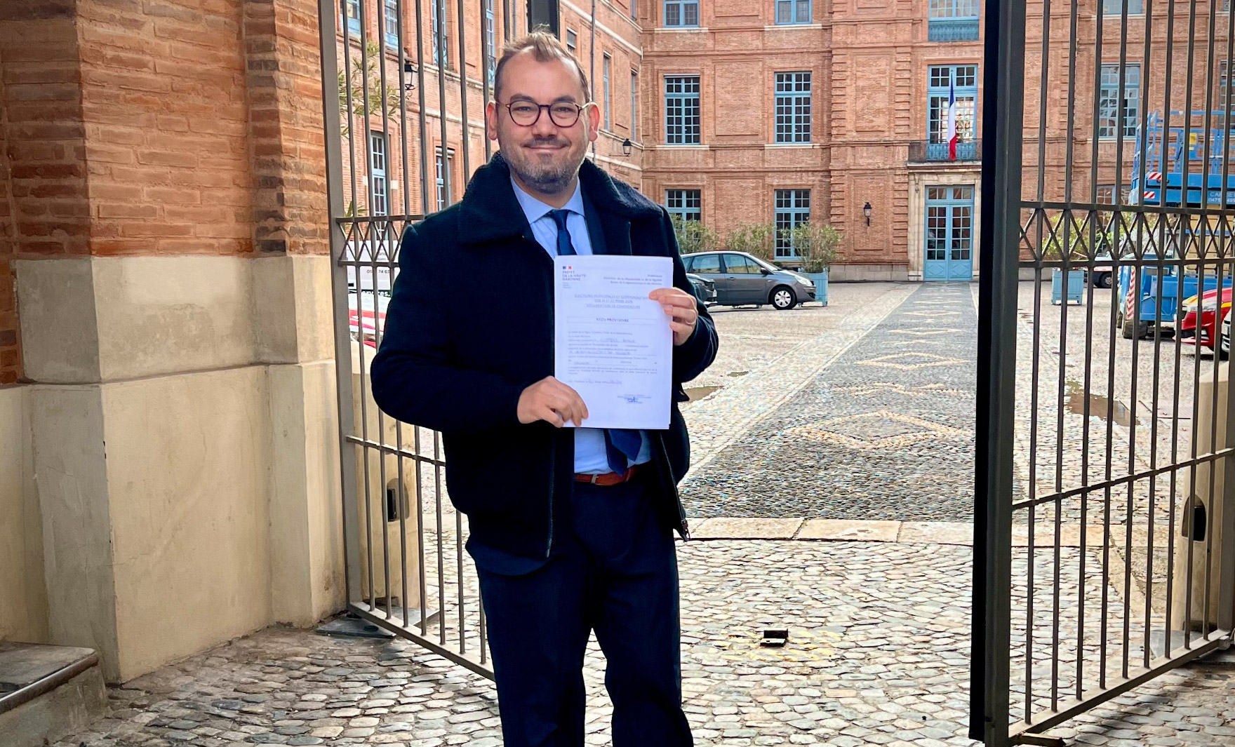 Notre liste à la reconquête de Toulouse est déposée en préfecture