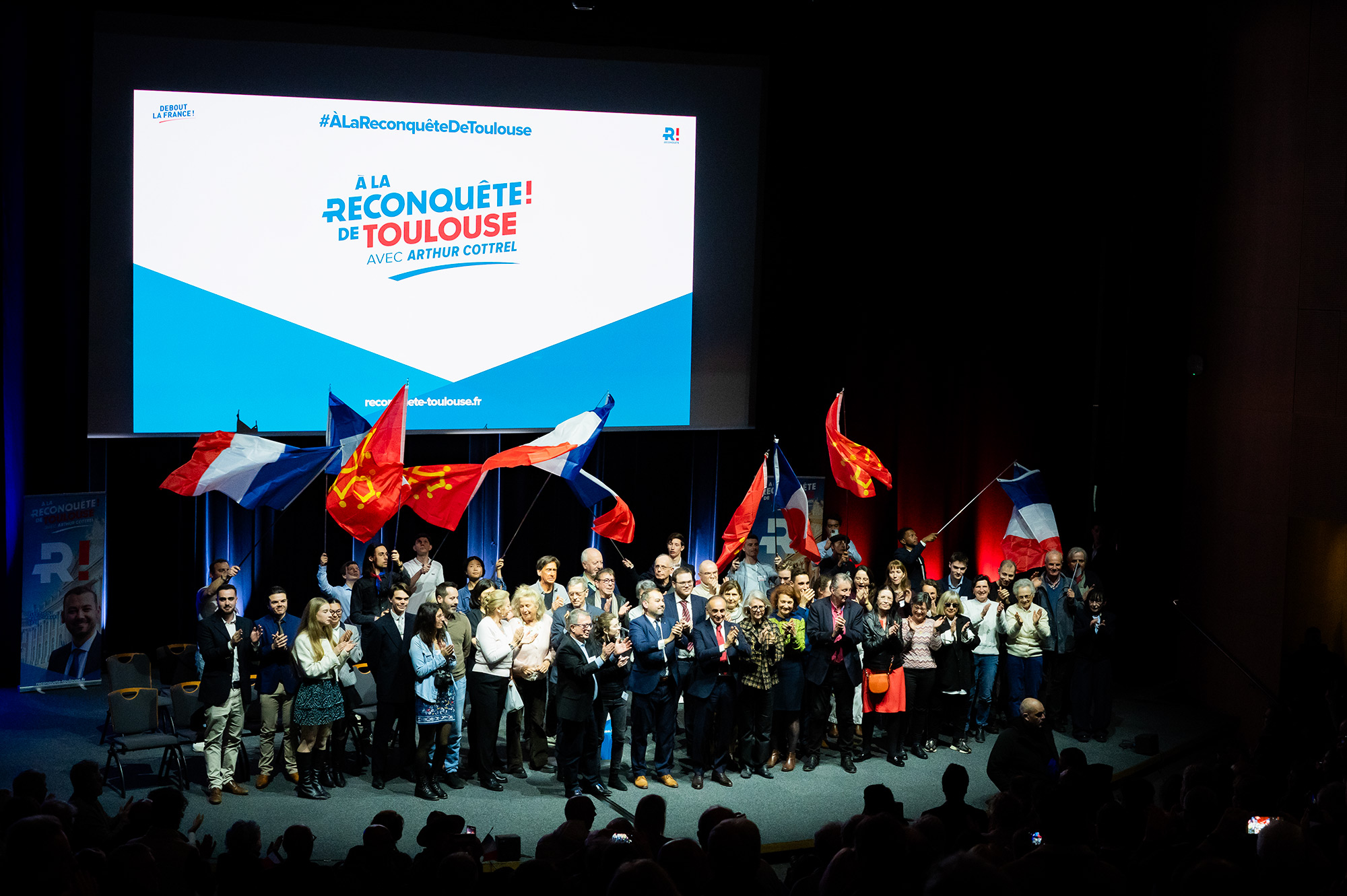 Éric Zemmour à Toulouse : un soutien fort à Arthur Cottrel !